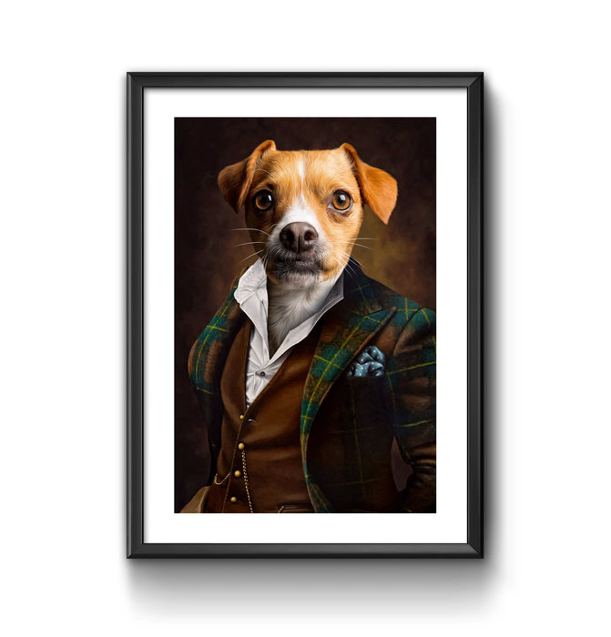 Pet Portrait Canvas - Dapper Paws