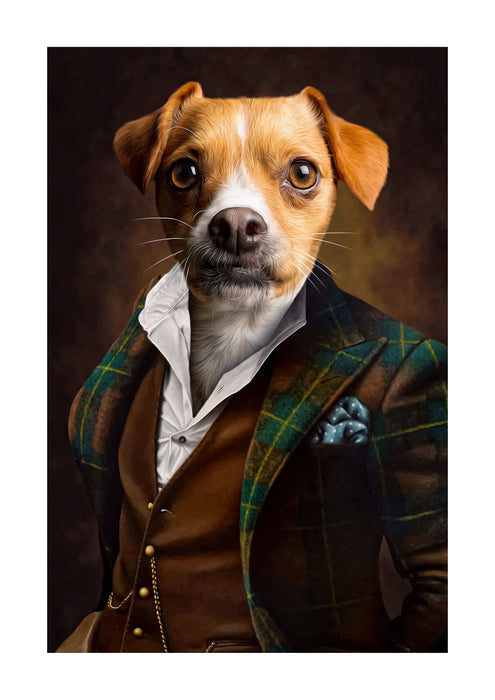 Pet Portrait Canvas - Dapper Paws