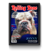 a picture of a bulldog on a magazine cover