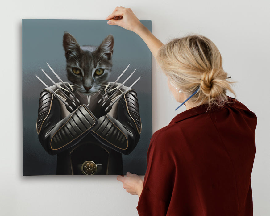 Pet Portrait Canvas - Claws