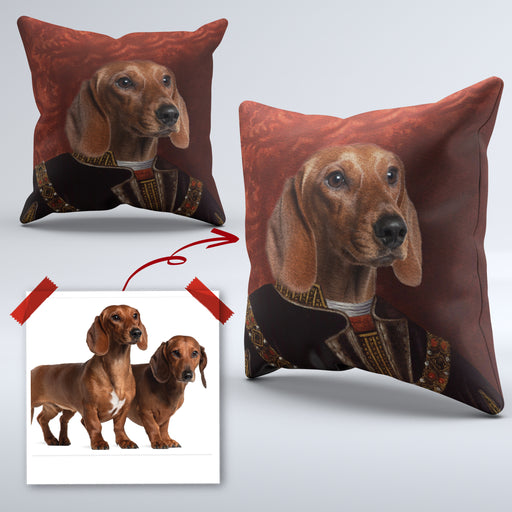 Pet Portrait Cushions - pet canvas art