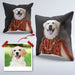 Pet Portrait Cushions - pet canvas art