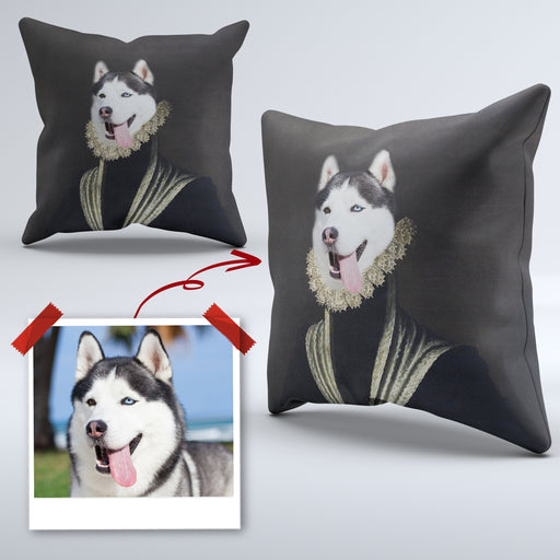 Pet Portrait Cushions - pet canvas art