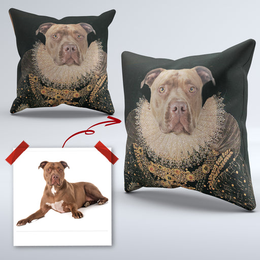 Pet Portrait Cushions - pet canvas art