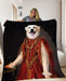 Pet Portrait Fleece Blanket - pet canvas art