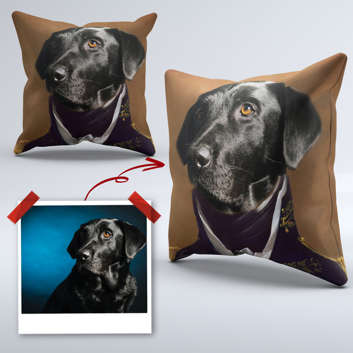 Pet Portrait Cushions - pet canvas art