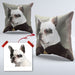 Pet Portrait Cushions - pet canvas art