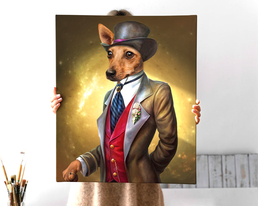 Pet Portrait Canvas - The Modern Gent