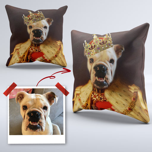 Pet Portrait Cushions - pet canvas art