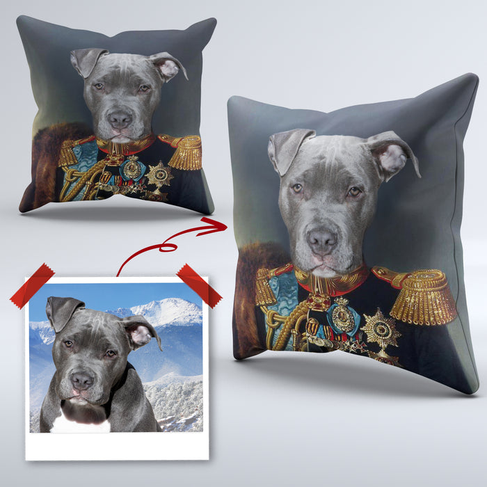 Pet Portrait Cushions - pet canvas art