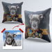 Pet Portrait Cushions - pet canvas art