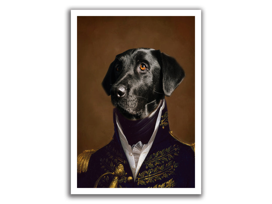 Pet Portrait Fine Art Print - pet canvas art