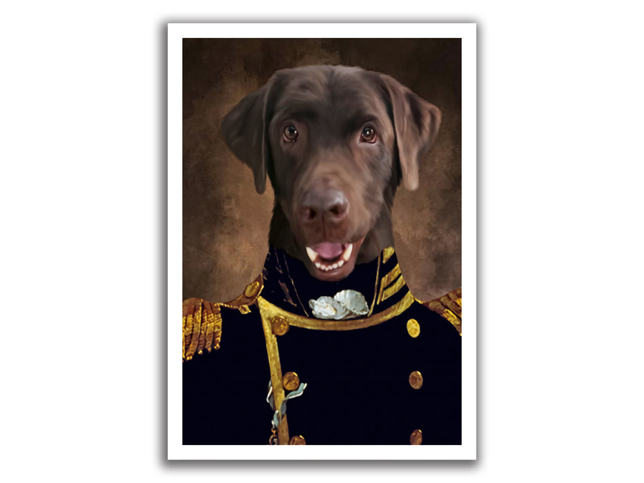 Pet Portrait Fine Art Print - pet canvas art