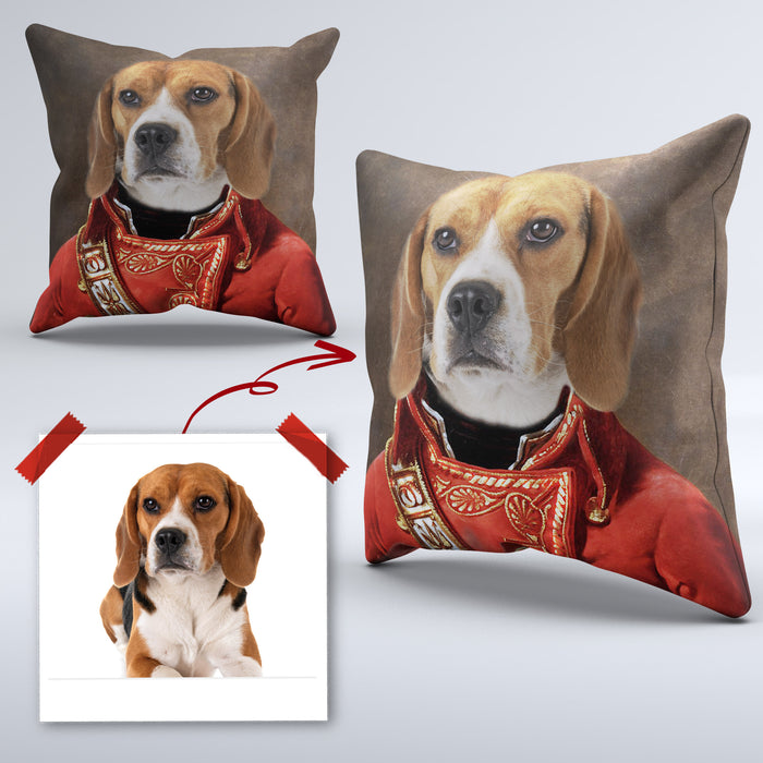 Pet Portrait Cushions - pet canvas art