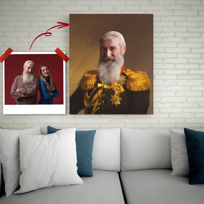 Royal Portrait Canvas