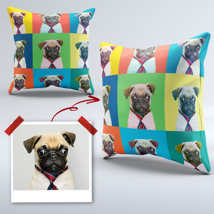 Pop Art Pet Cushions - pet canvas art