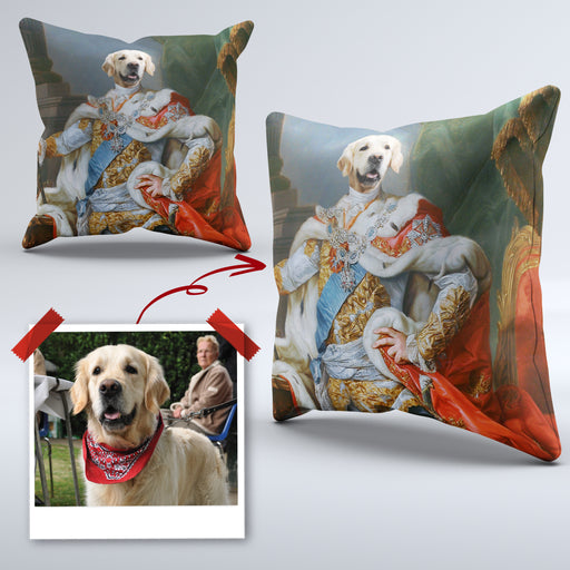 Pet Portrait Cushions - pet canvas art