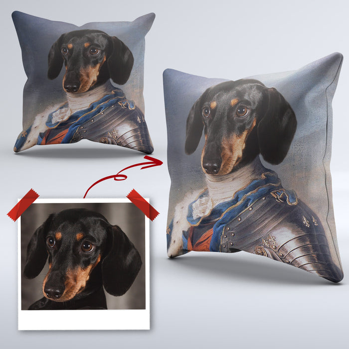 Pet Portrait Cushions - pet canvas art