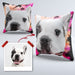 Pet Portrait Cushions Modern - pet canvas art