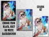 Pet Photo Blanket Colour Splash - pet canvas art