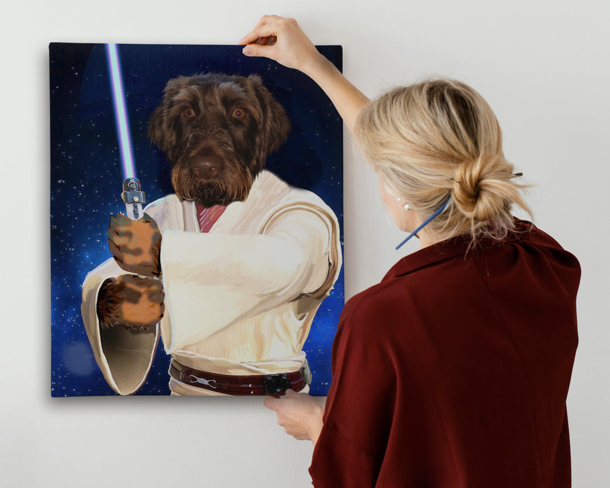 Pet Portrait Canvas - Jedi Padowan