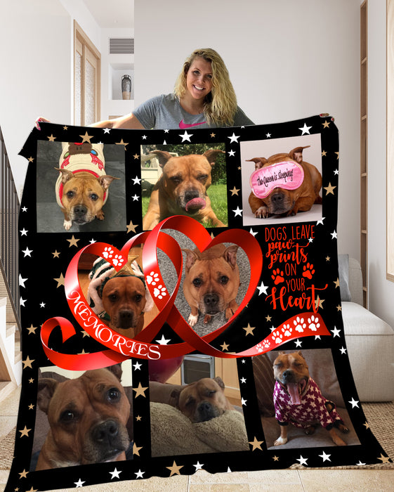 Pet Photo Fleece Blanket - pet canvas art